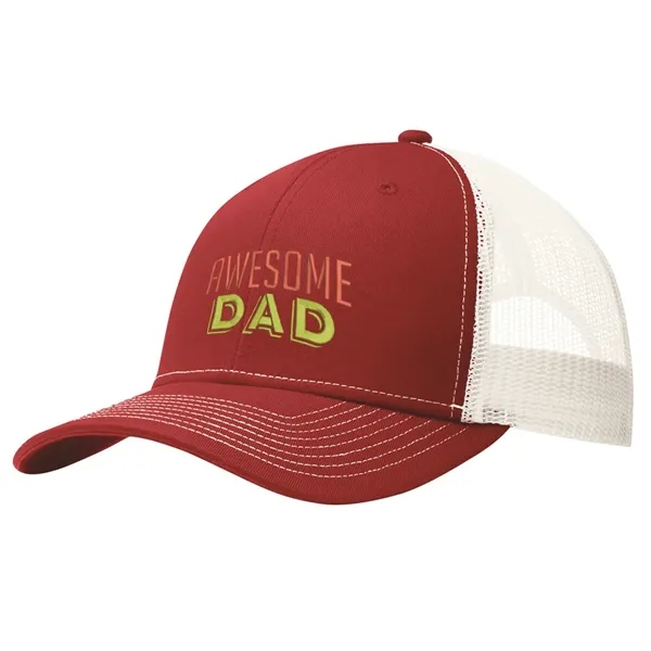 PORT AUTHORITY SNAPBACK TRUCKER CAP... from ASI 30208 A P Specialties / AP Specialties