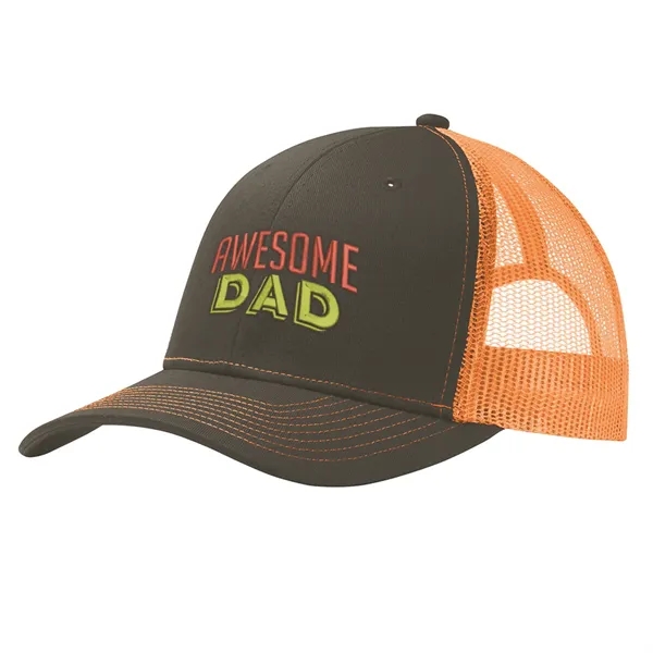 PORT AUTHORITY SNAPBACK TRUCKER CAP... from ASI 30208 A P Specialties / AP Specialties