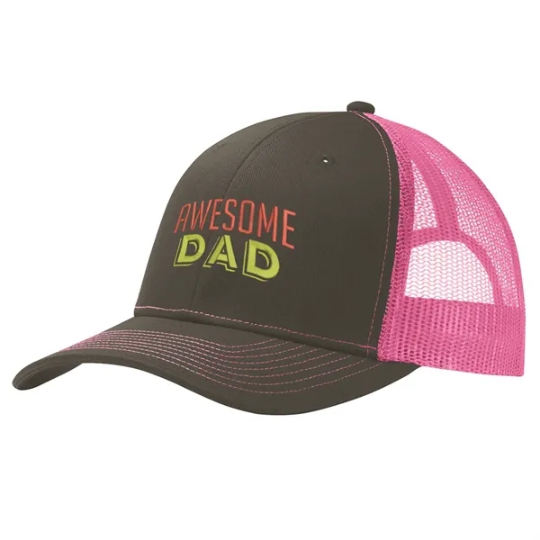 PORT AUTHORITY SNAPBACK TRUCKER CAP... from ASI 30208 A P Specialties / AP Specialties