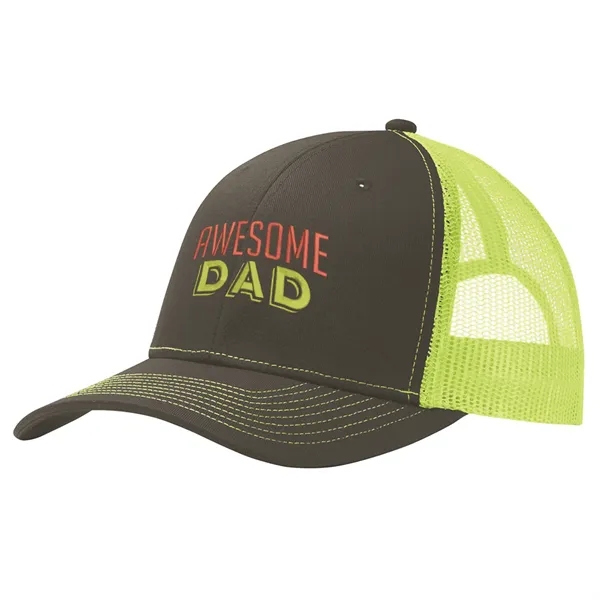 PORT AUTHORITY SNAPBACK TRUCKER CAP... from ASI 30208 A P Specialties / AP Specialties