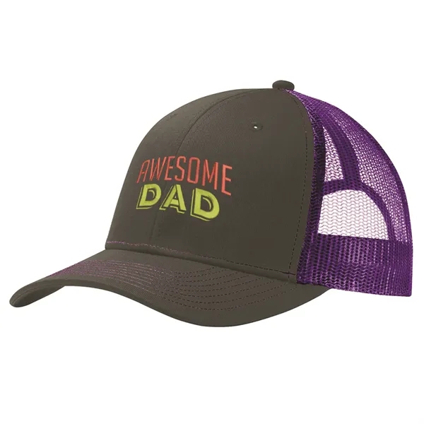 PORT AUTHORITY SNAPBACK TRUCKER CAP... from ASI 30208 A P Specialties / AP Specialties