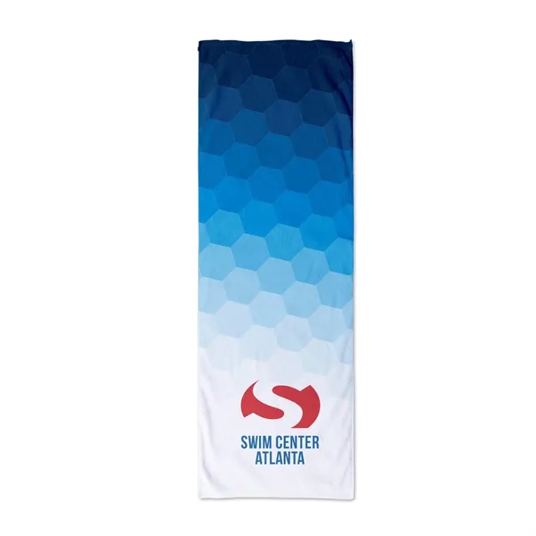 12" x 36" cooling towel made of 100% polyester with 4CP... from ASI 68507 The Magnet Group