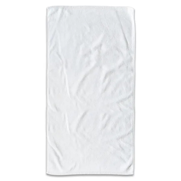 35" x 70" polyester and cotton beach towel with dye sublimated... from ASI 68507 The Magnet Group