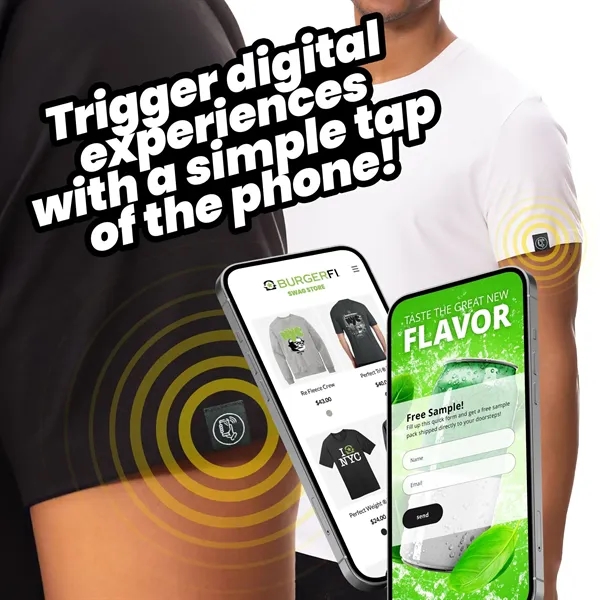 Threadfast® TAP Tee NFC T-Shirt with Full-color Decoration... from ASI 57371 Eyevertising