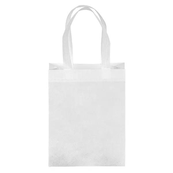 Eco-friendly, recyclable R-PET Non-Woven Tote with 1" W x 14" long... from ASI 37940 Bag Makers Inc