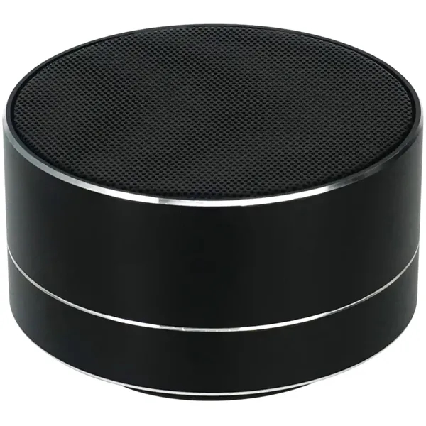 Hockey puck shaped Bluetooth speaker.... from ASI 39552 BEL Promo