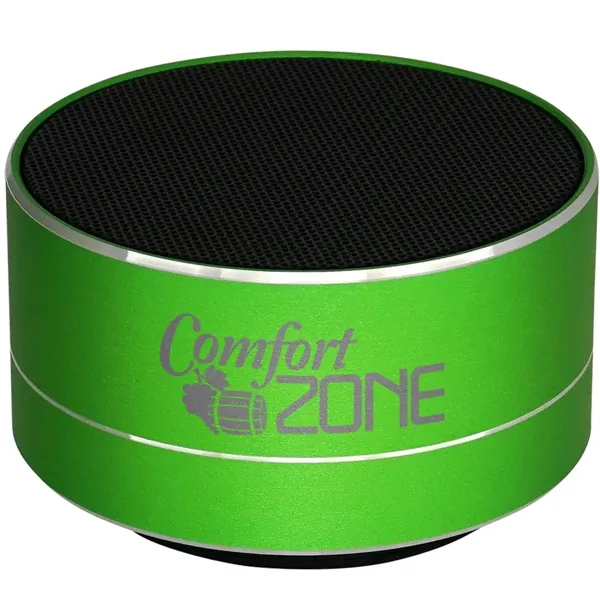 Hockey puck shaped Bluetooth speaker.... from ASI 39552 BEL Promo