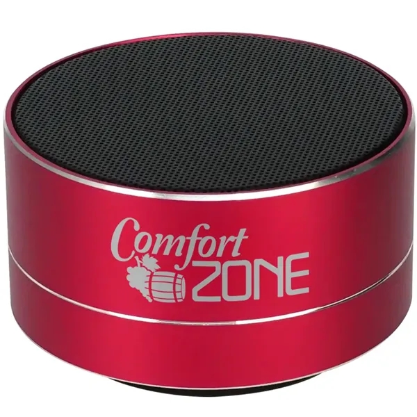 Hockey puck shaped Bluetooth speaker.... from ASI 39552 BEL Promo