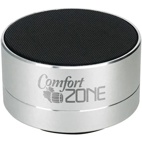 Hockey puck shaped Bluetooth speaker.... from ASI 39552 BEL Promo