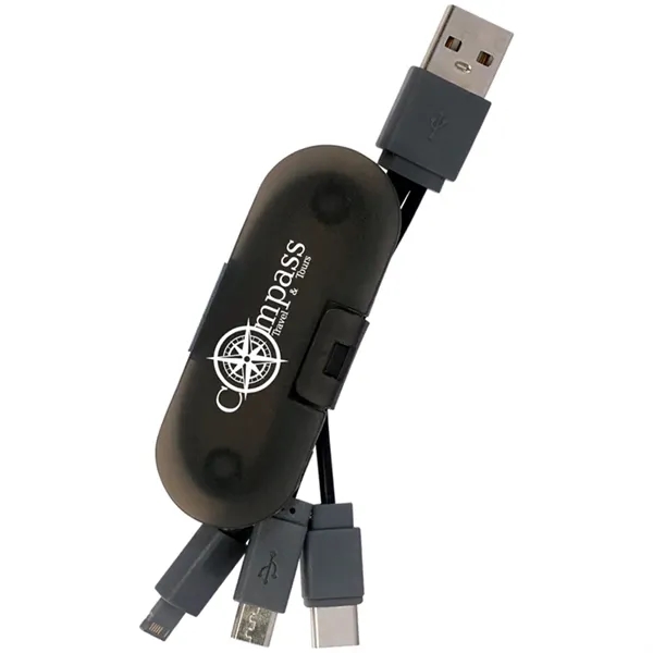 Cable wrap phone stand made of plastic.... from ASI 39552 BEL Promo