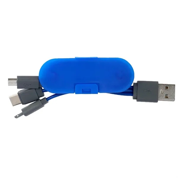 Cable wrap phone stand made of plastic.... from ASI 39552 BEL Promo