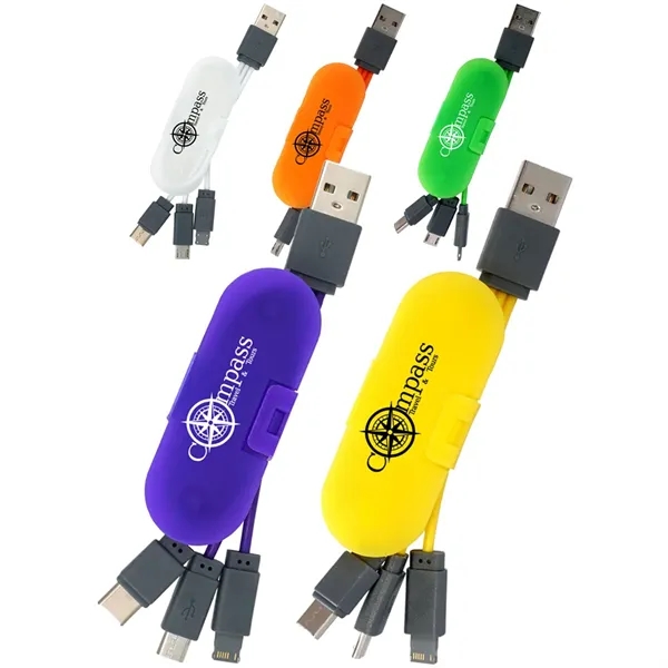 Cable wrap phone stand made of plastic.... from ASI 39552 BEL Promo