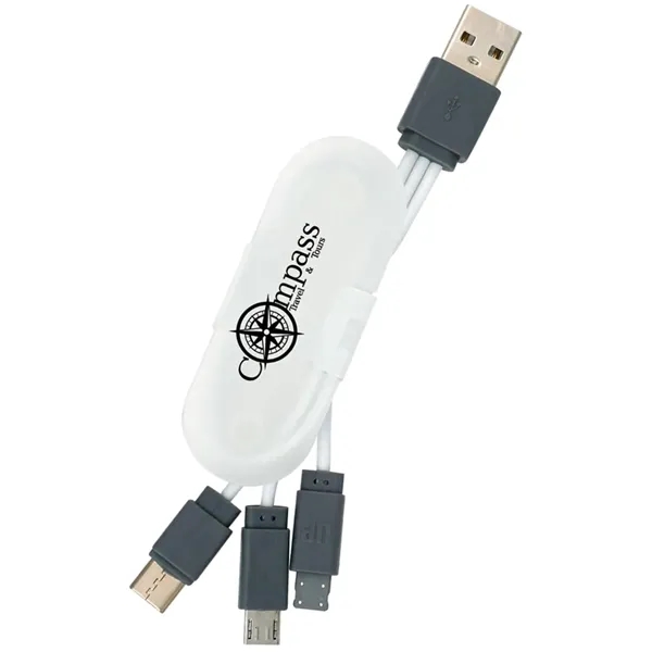 Cable wrap phone stand made of plastic.... from ASI 39552 BEL Promo