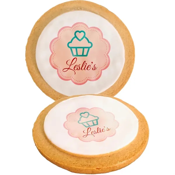 Round shortbread cookie with full color image.... from ASI 39552 BEL Promo