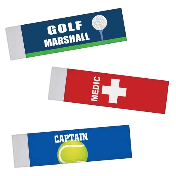 13" x 3.7" Custom Stretch Polyester Arm Band.... from ASI 80228 Quinn