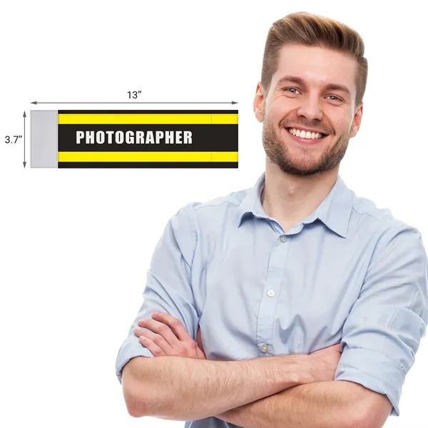 13" x 3.7" Custom Stretch Polyester Arm Band.... from ASI 80228 Quinn