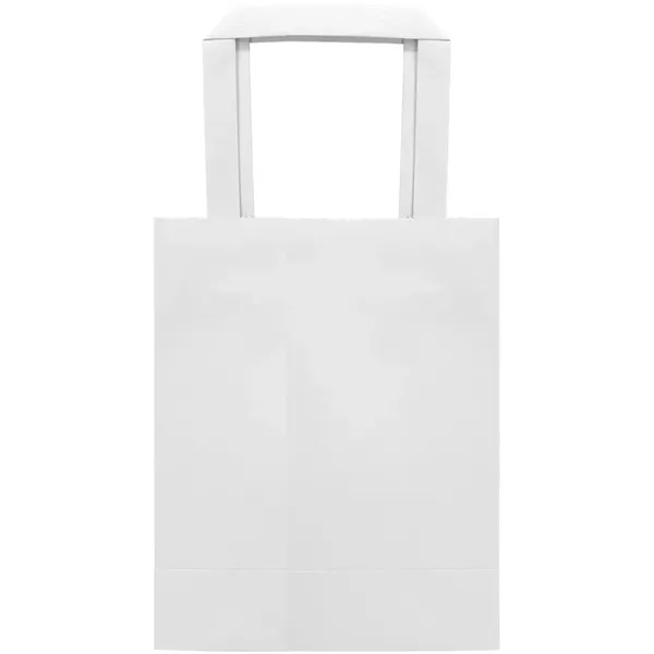 6" x 8.25" x 3.25" small white paper bag with sturdy... from ASI 39552 BEL Promo