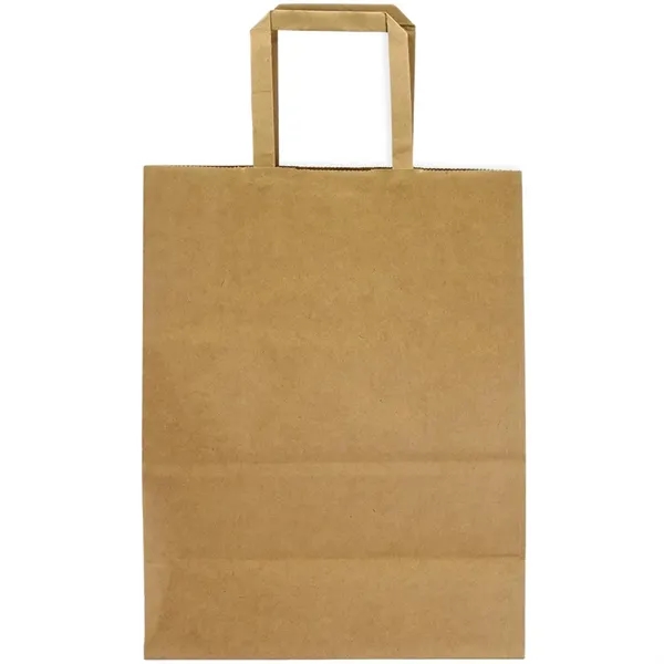 8" x 10.50" x 4.75" Kraft paper bag with handles.... from ASI 39552 BEL Promo
