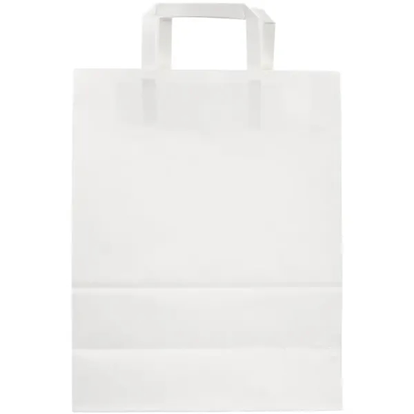 10" x 13" x 5" large FSC certified white paper bag.... from ASI 39552 BEL Promo