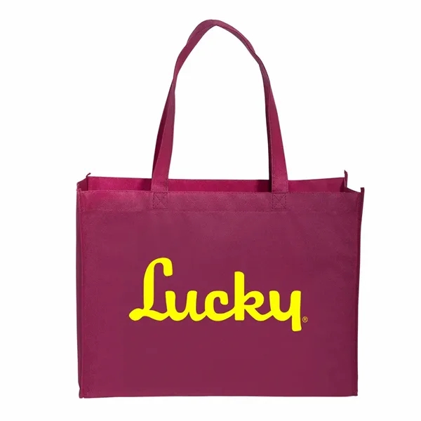 16" x 6" x 12" 80GSM non-woven polypropylene handled tote bag.... from ASI 63549 Jornik Manufacturing Corp