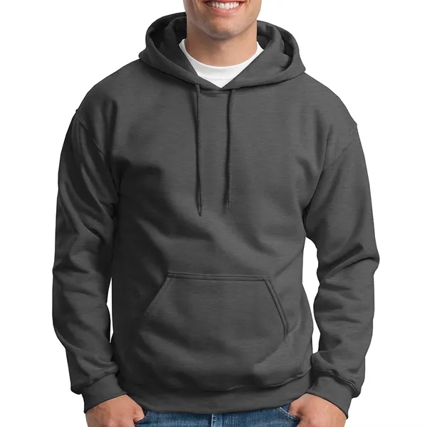Adult hooded sweatshirt made of pre-shrunk cotton and polyester fleece knit.... from ASI 61125 Hit Promotional Products / Hit®