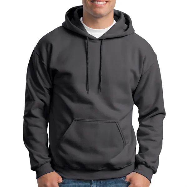 Adult hooded sweatshirt made of pre-shrunk cotton and polyester fleece knit.... from ASI 61125 Hit Promotional Products / Hit®