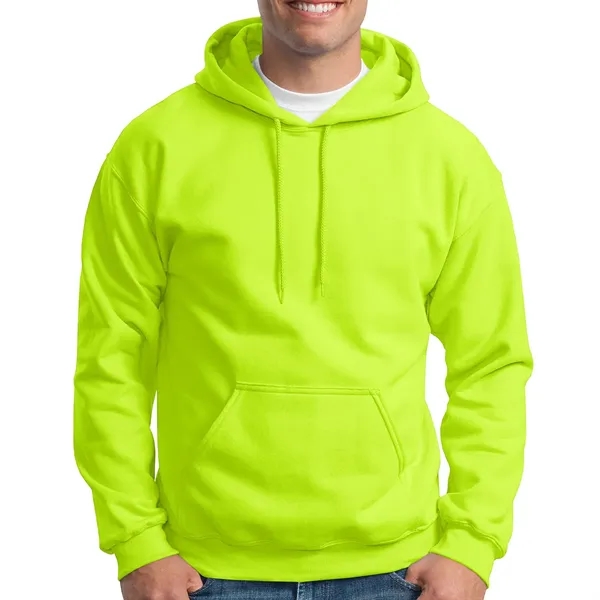 Adult hooded sweatshirt made of pre-shrunk cotton and polyester fleece knit.... from ASI 61125 Hit Promotional Products / Hit®