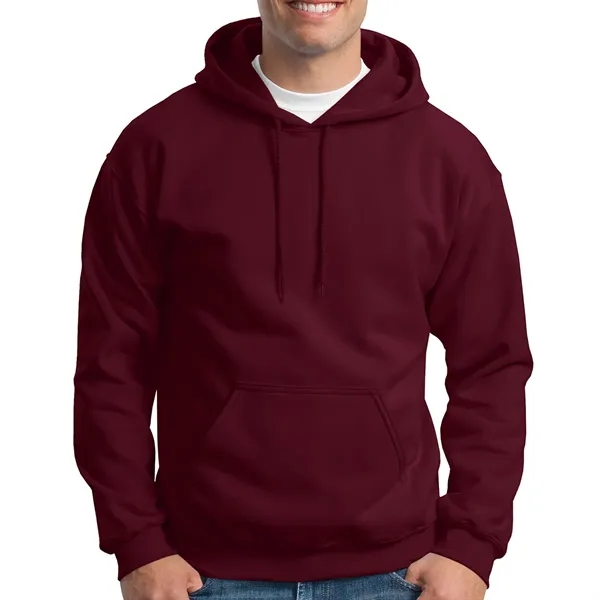 Adult hooded sweatshirt made of pre-shrunk cotton and polyester fleece knit.... from ASI 61125 Hit Promotional Products / Hit®