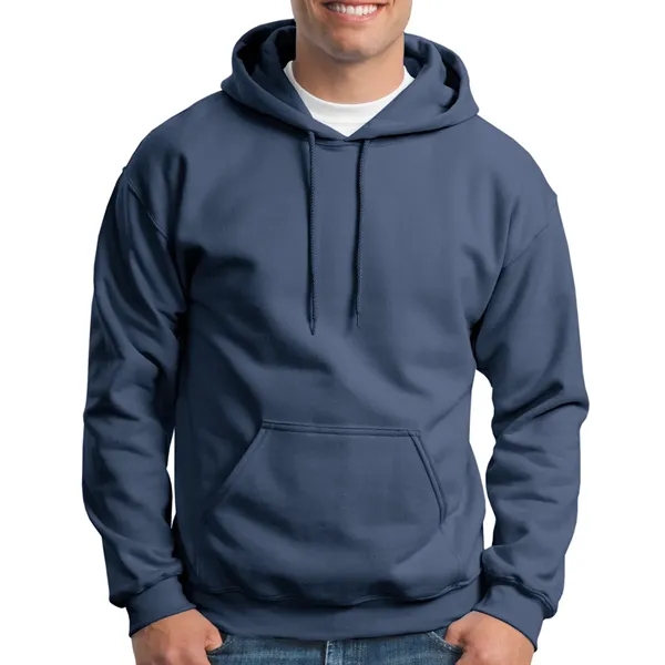 Adult hooded sweatshirt made of pre-shrunk cotton and polyester fleece knit.... from ASI 61125 Hit Promotional Products / Hit®