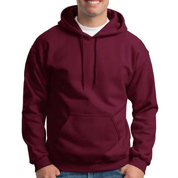 Adult hooded sweatshirt made of pre-shrunk cotton and polyester fleece knit.... from ASI 61125 Hit Promotional Products / Hit®