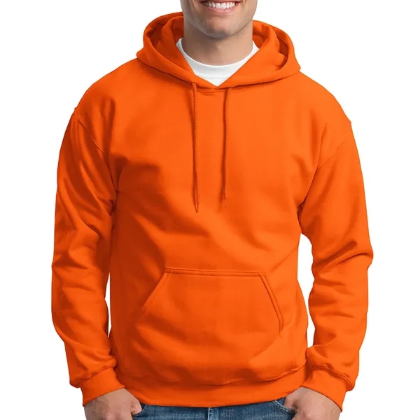 Adult hooded sweatshirt made of pre-shrunk cotton and polyester fleece knit.... from ASI 61125 Hit Promotional Products / Hit®