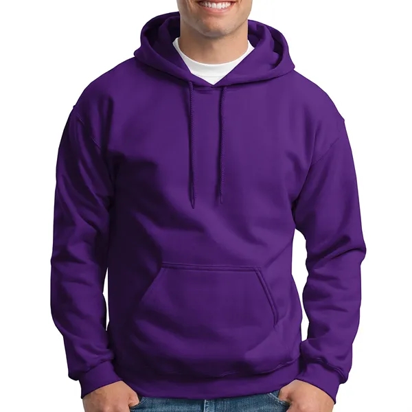 Adult hooded sweatshirt made of pre-shrunk cotton and polyester fleece knit.... from ASI 61125 Hit Promotional Products / Hit®