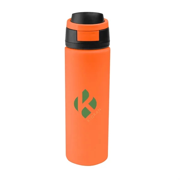 24 oz. stainless steel bottle with push-button lid.... from ASI 61125 Hit Promotional Products / Hit®