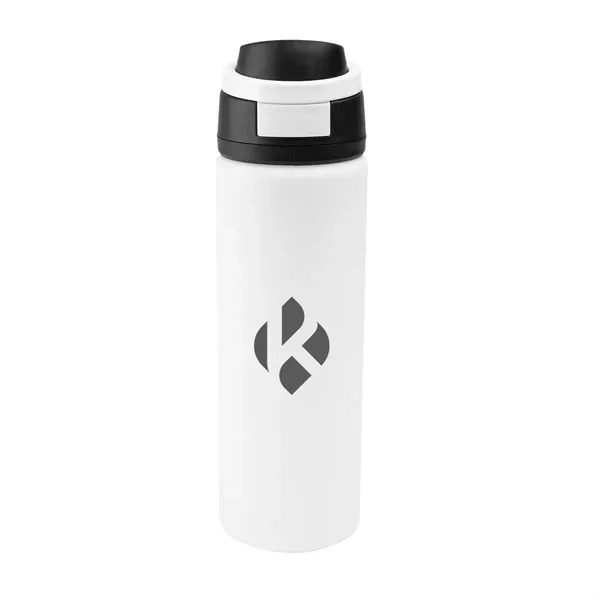 24 oz. stainless steel bottle with push-button lid.... from ASI 61125 Hit Promotional Products / Hit®