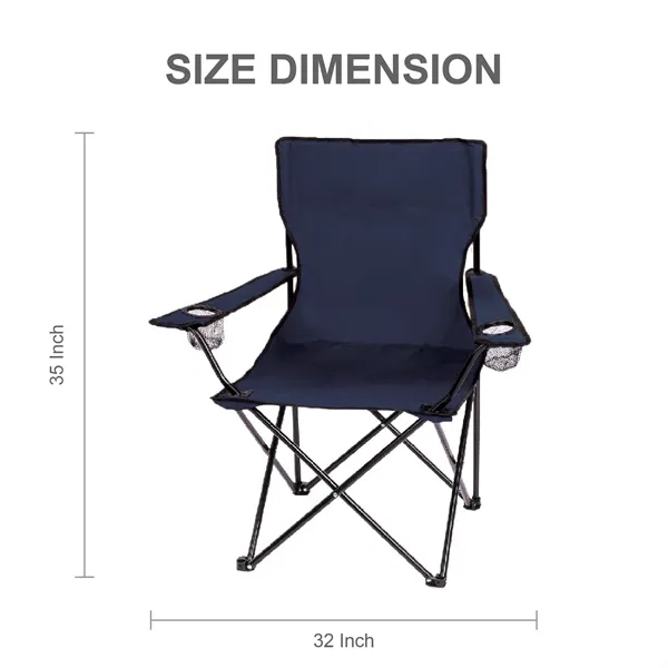 22" x 32" x 35" deluxe folding chair with sturdy metal... from ASI 39820 Opusline (Benmex) / Opus Line