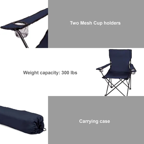 22" x 32" x 35" deluxe folding chair with sturdy metal... from ASI 39820 Opusline (Benmex) / Opus Line