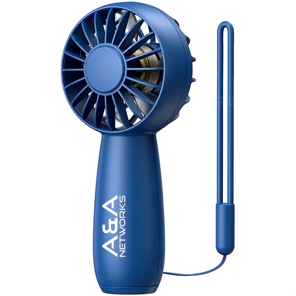 Portable handheld fan with lanyard.... from ASI 39552 BEL Promo