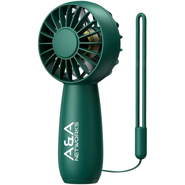 Portable handheld fan with lanyard.... from ASI 39552 BEL Promo