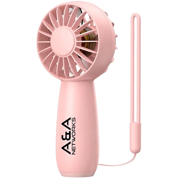 Portable handheld fan with lanyard.... from ASI 39552 BEL Promo