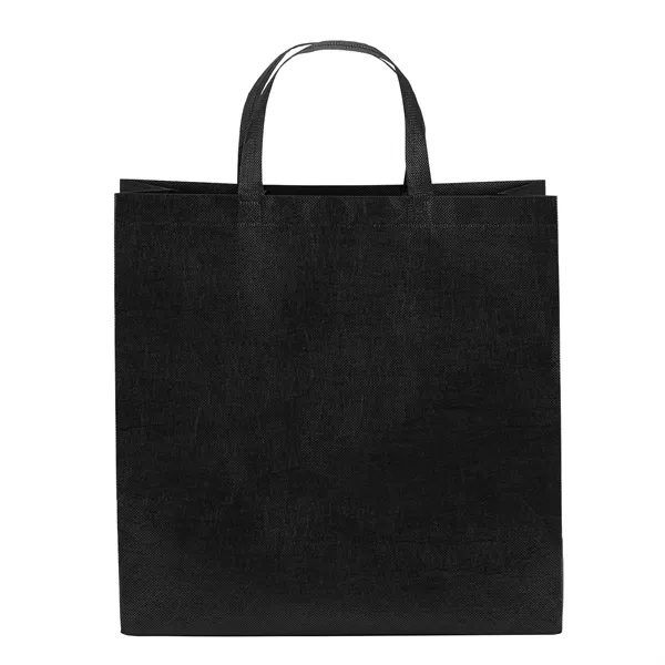 Eco-friendly, recyclable R-PET Non-Woven Tote with 1" W x 14" long... from ASI 37940 Bag Makers Inc