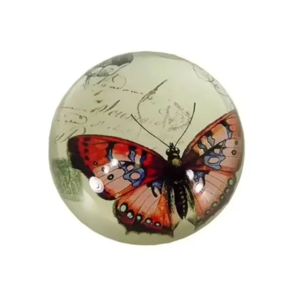 Dome shaped crystal paperweight plus laser engraving on inside of crystal... from ASI 37218 Athena Promo (tm)