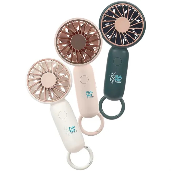 Rechargeable handheld fan with key ring.... from ASI 39552 BEL Promo