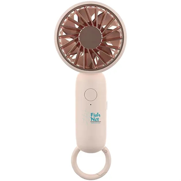 Rechargeable handheld fan with key ring.... from ASI 39552 BEL Promo