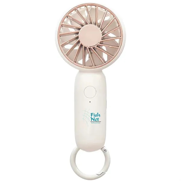 Rechargeable handheld fan with key ring.... from ASI 39552 BEL Promo