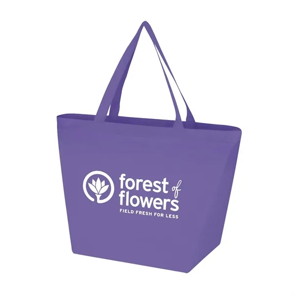 Non-woven polypropylene tote bag with handles.... from ASI 63549 Jornik Manufacturing Corp