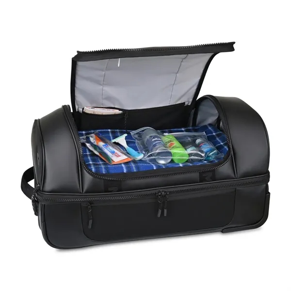 11" x 22" wheeled duffel bag with multiple compartments and 50L... from ASI 56070 Gemline / Gemline®