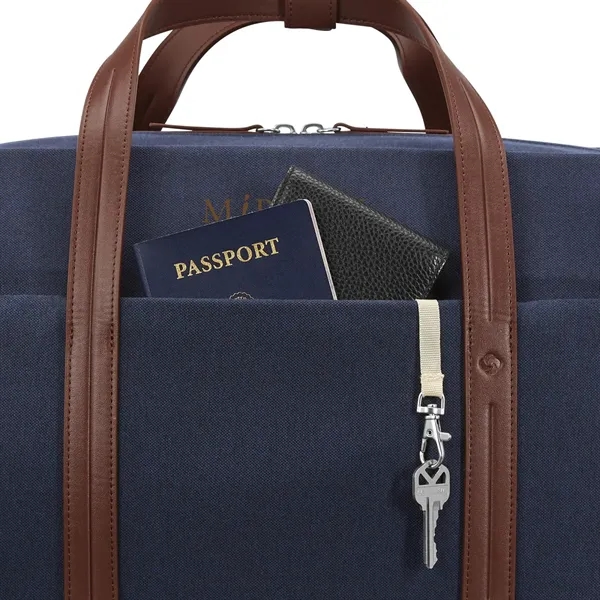 Duffel bag made of recycled polyester and cotton.... from ASI 56070 Gemline / Gemline®