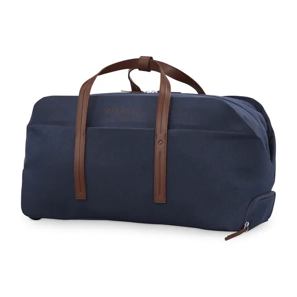 Duffel bag made of recycled polyester and cotton.... from ASI 56070 Gemline / Gemline®