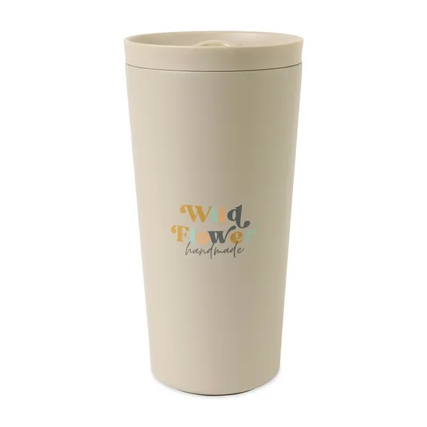 17 oz. stainless steel tumbler; with double-wall vacuum insulation, sweat-proof matte... from ASI 56070 Gemline / Gemline®