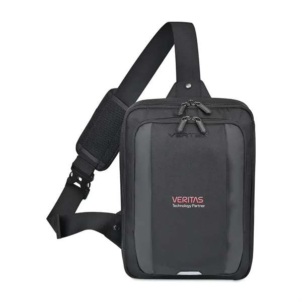 Tech sling bag with padded 13" laptop and 10" tablet compartments.... from ASI 56070 Gemline / Gemline®